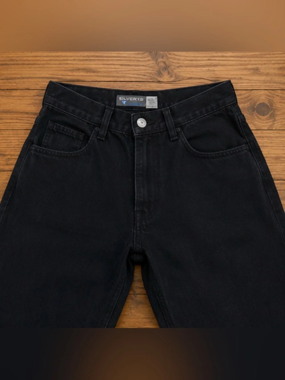 Men’s Vintage Levi’s SilverTab Loose Fit Black Jeans Y2K 11/00 Denim 34x32 (28)